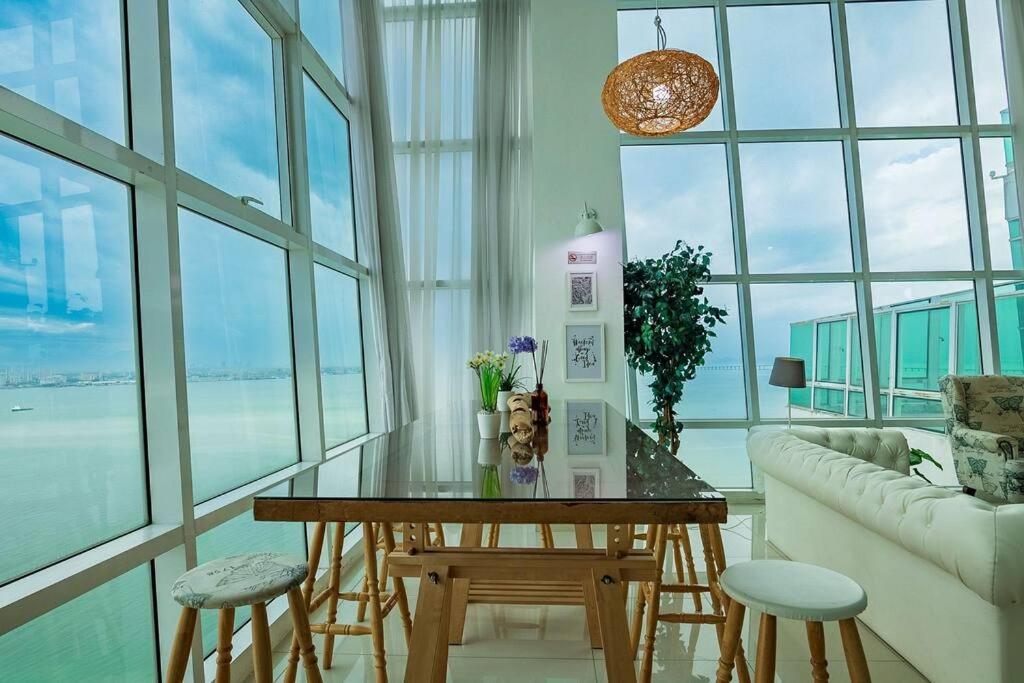 2Bedrooms Maritime Seaview Luxury Suite 2Carpark 2-9Pax Jelutong Exterior foto